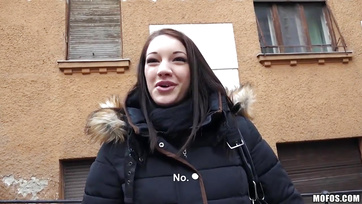 Pesti Girl Goes Upstairs for a Quick Fuck