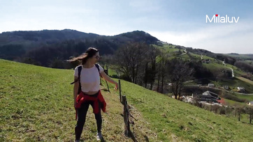 Fucking Outdoors with My Busty Babe Was Worth Taking Her on a Hike