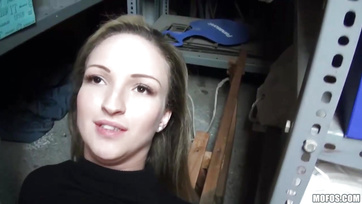 Hungarian Teen Babe Hunted, Fucked Hard by Big Cock Agent