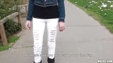 Hungarian Teen Babe Hunted, Fucked Hard by Big Cock Agent