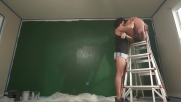 Latin American Wife Obsessed with Cock Only Thinks About Sex While Working
