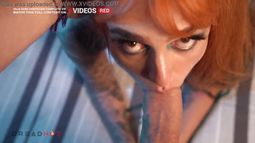 Redhead Spinner Loves Big Cock and Sucks Like a Pro