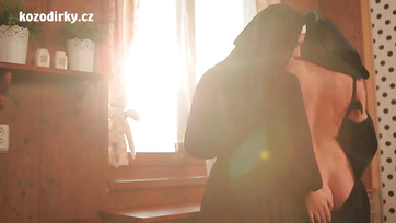 Hot Horny Nuns Get Freaky with the Boy - English Translation
