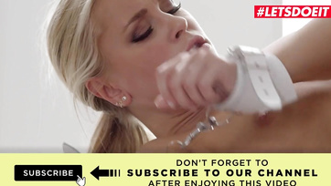 Blonde Beauty Tied Up and Fucked Hard