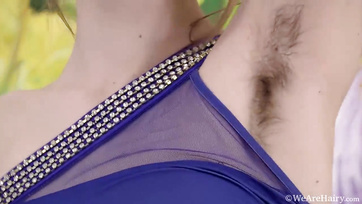 Unleashing Her Nylon Panties: Hairy Teen Masturbates