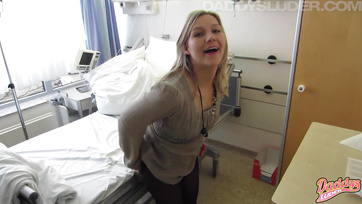 Hospital Visit: Filling Her Fiery Pussy with Cum