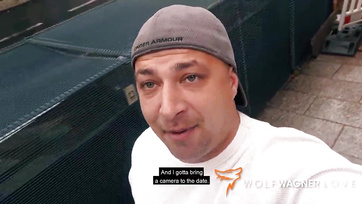 Sex Maniac Fritz Fruska Jumps on Guy's Cock at Date