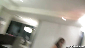 Lesbian Teen Girls Stripped Down and Got Wild