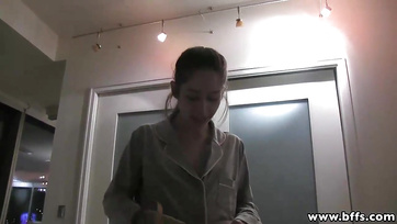Lesbian Teen Girls Stripped Down and Got Wild