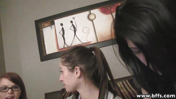 Lesbian Teen Girls Stripped Down and Got Wild