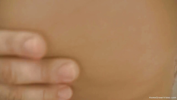 Brunette Nympho Rides Her Lover's Swollen Cock