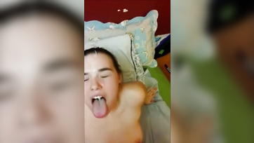 Teen cuties who love getting a massive facial - compilation