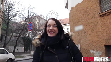 Hot Budapest Babe Gets Naughty for Chips