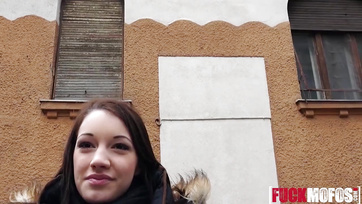 Hot Budapest Babe Gets Naughty for Chips