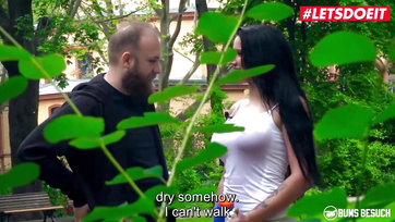 Busty German Babe Loves to Fuck Guys Picked Up on the Street