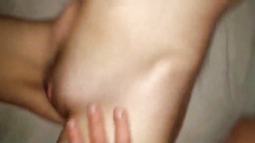 Waking up my sexy roommate with a morning pussy squirt