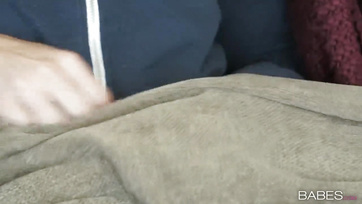 Two Busty Milfs Share Lucky Guy's Cock