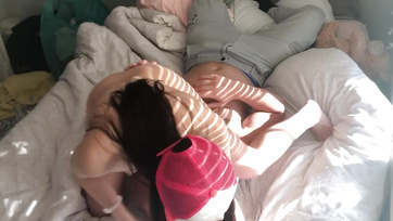 Chinese Teen Enjoys Facesitting on Guy's Face!