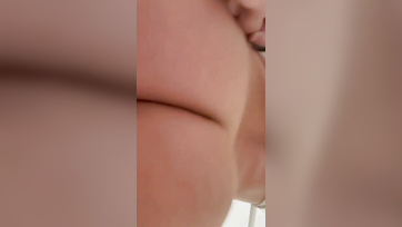 Blonde Babe Masturbates and Squirts in Public Bathroom