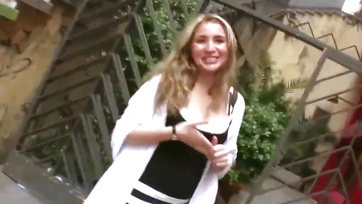 Picked Up and Fucked Young South American Babe by Horny Older Guy