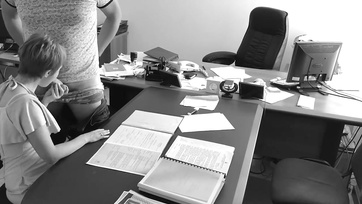 Office Hidden Camera Catches Boss Banging Cute Secretary