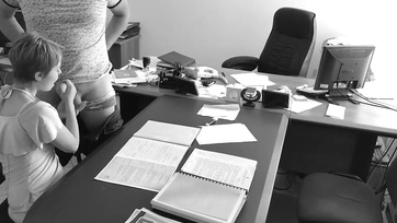 Office Hidden Camera Catches Boss Banging Cute Secretary