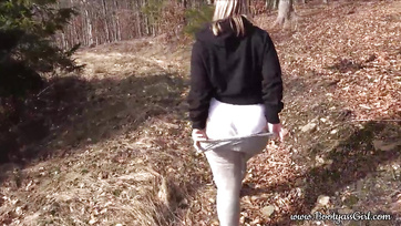 Captured and Fucked this Busty Babe in the Wild