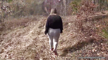 Captured and Fucked this Busty Babe in the Wild