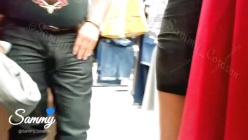 My Stepdad Loves It When I Flash in the Mall Without Panties