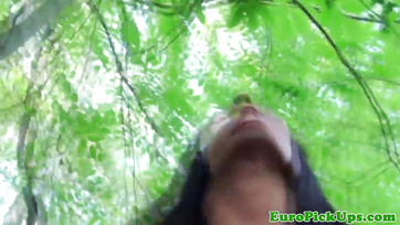 Budapest Babe Gets Splashed for Cash
