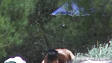 Guy Secretly Films Young German Couple Getting It On Nearby