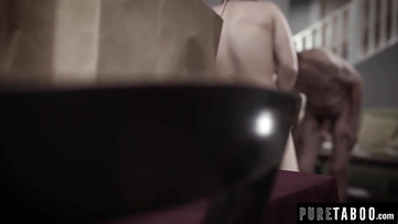 Stepdad Bangs Teen Stepdaughter with His Buddy