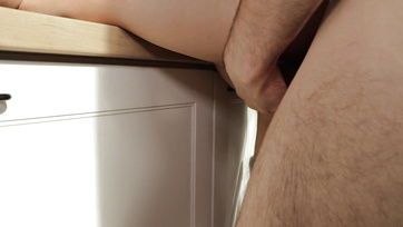 Kitchen Counter Bang for Sexy Big-Ass Girlfriend
