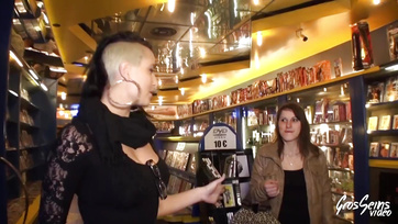 Cock-Loving Babe Couldn't Wait for Guys at the Sex Shop