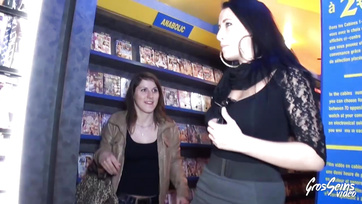 Cock-Loving Babe Couldn't Wait for Guys at the Sex Shop
