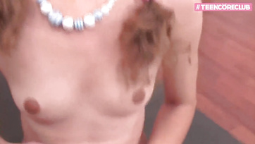 18-Year-Old Fetishist Babe Gets Wild Anal Banging