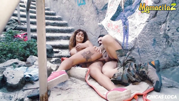 Thoroughly Fucked Latina Slut Outdoors