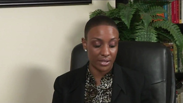 Bossy African MILF and her secretary take turns licking each other's pussies