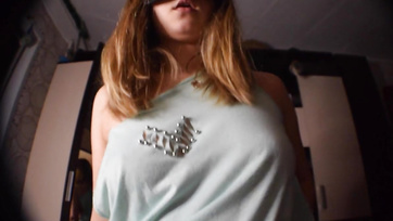 Hard Fucked and Cum on Her Ass Before Bedtime