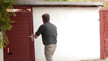 Stud Agent Bangs Busty MILFs Around the House