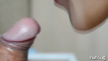Caught on Camera: Stepsis Sucking My Cock