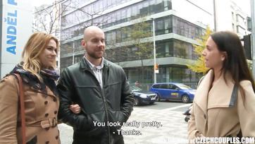 A Young Couple Takes on Public Swapping for a Little Whispers