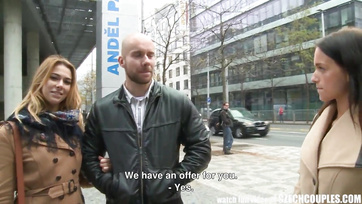 A Young Couple Takes on Public Swapping for a Little Whispers