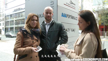 A Young Couple Takes on Public Swapping for a Little Whispers