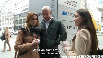 A Young Couple Takes on Public Swapping for a Little Whispers