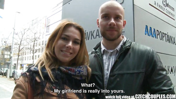 A Young Couple Takes on Public Swapping for a Little Whispers