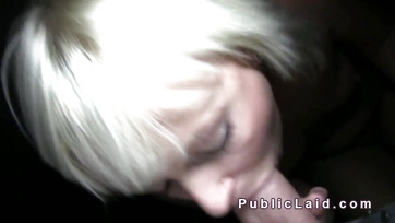 Blond Budapest Babe Banged for Cash