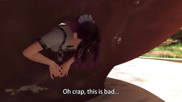 Seized the Opportunity and Ravaged the Adorable Japanese Teen's Muff - Hentai