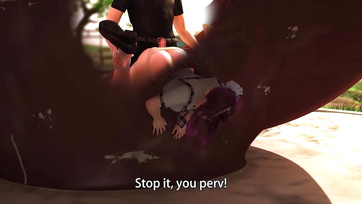 Seized the Opportunity and Ravaged the Adorable Japanese Teen's Muff - Hentai