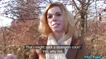 Gas Trickery: Persuading a Stranger Girl to Give Head Easy-peasy